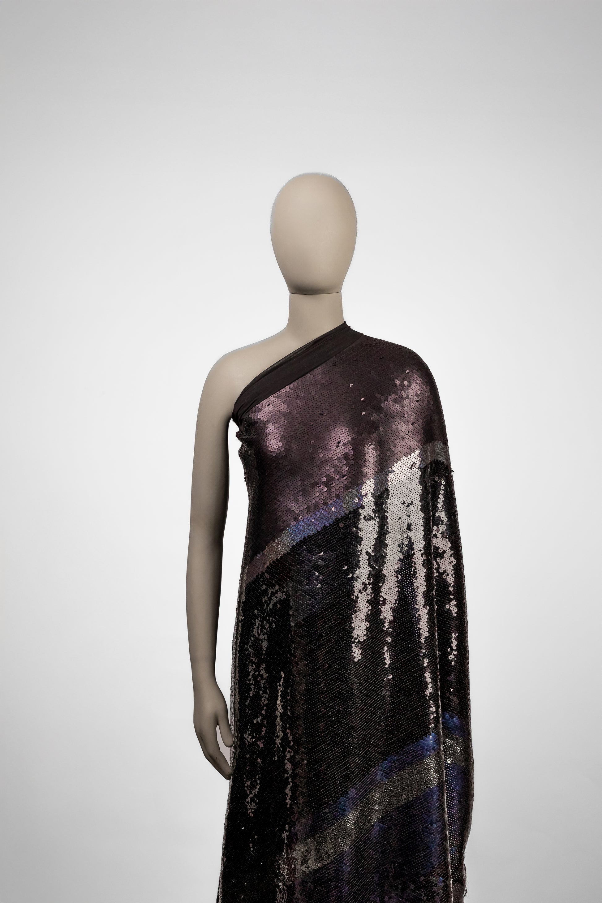 Chiffon Pure Silk With Sequins