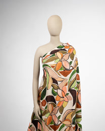 Viscose Floral Fabric