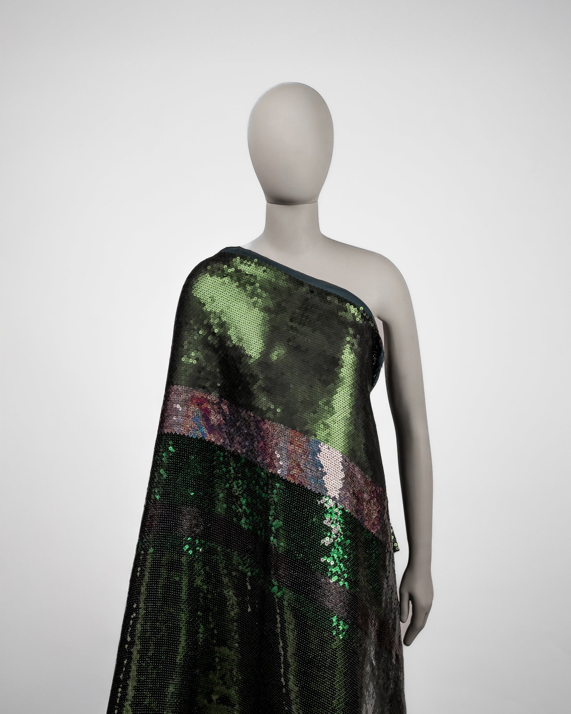 Silk Lurex Sequin Fabric