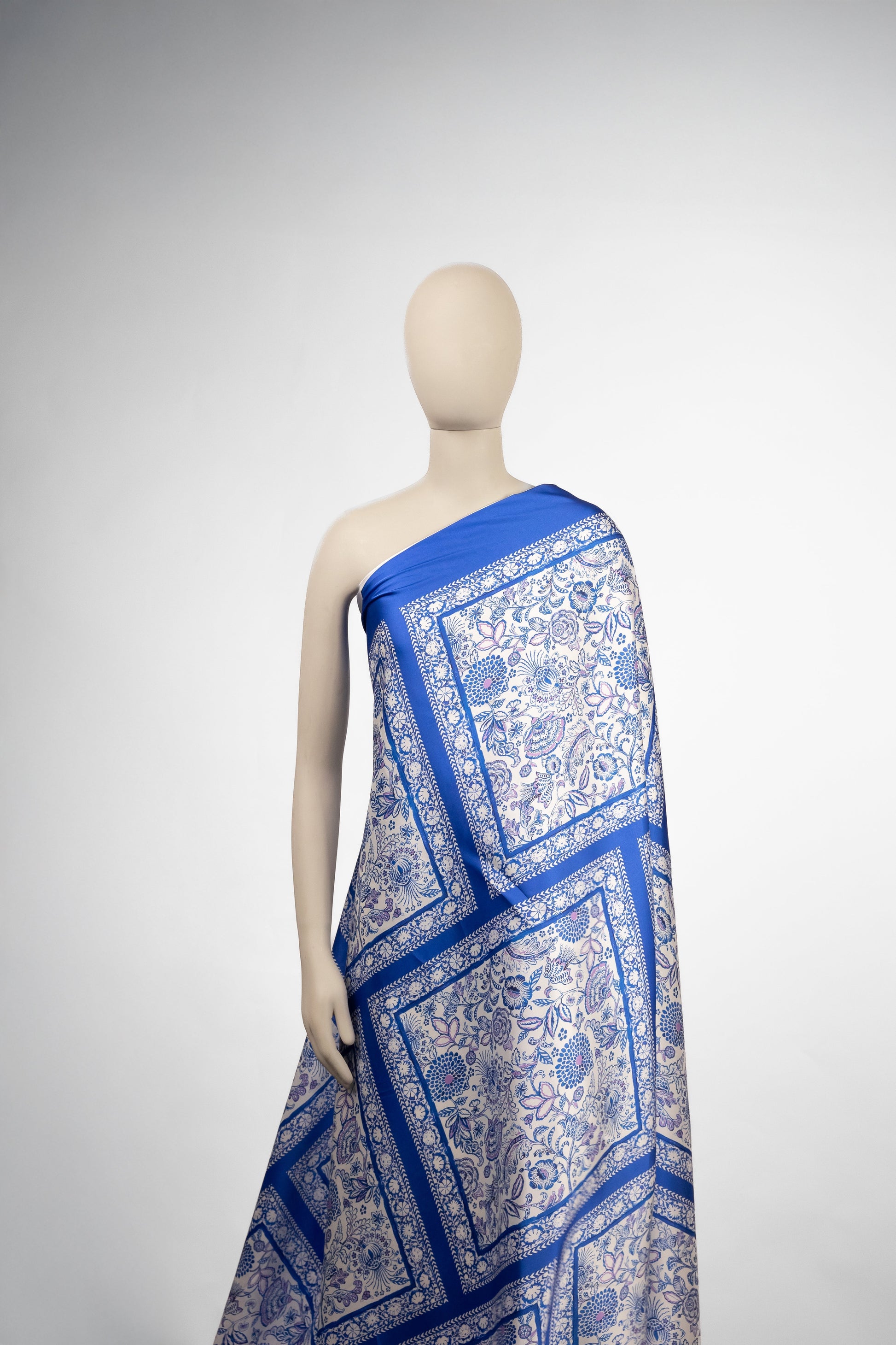 Viscose Geometric Fabric