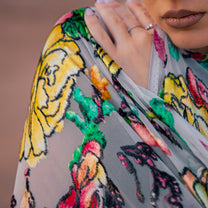 Chiffon Velvet Pure Silk