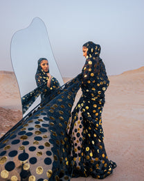 Silk Lurex Floral Fabric