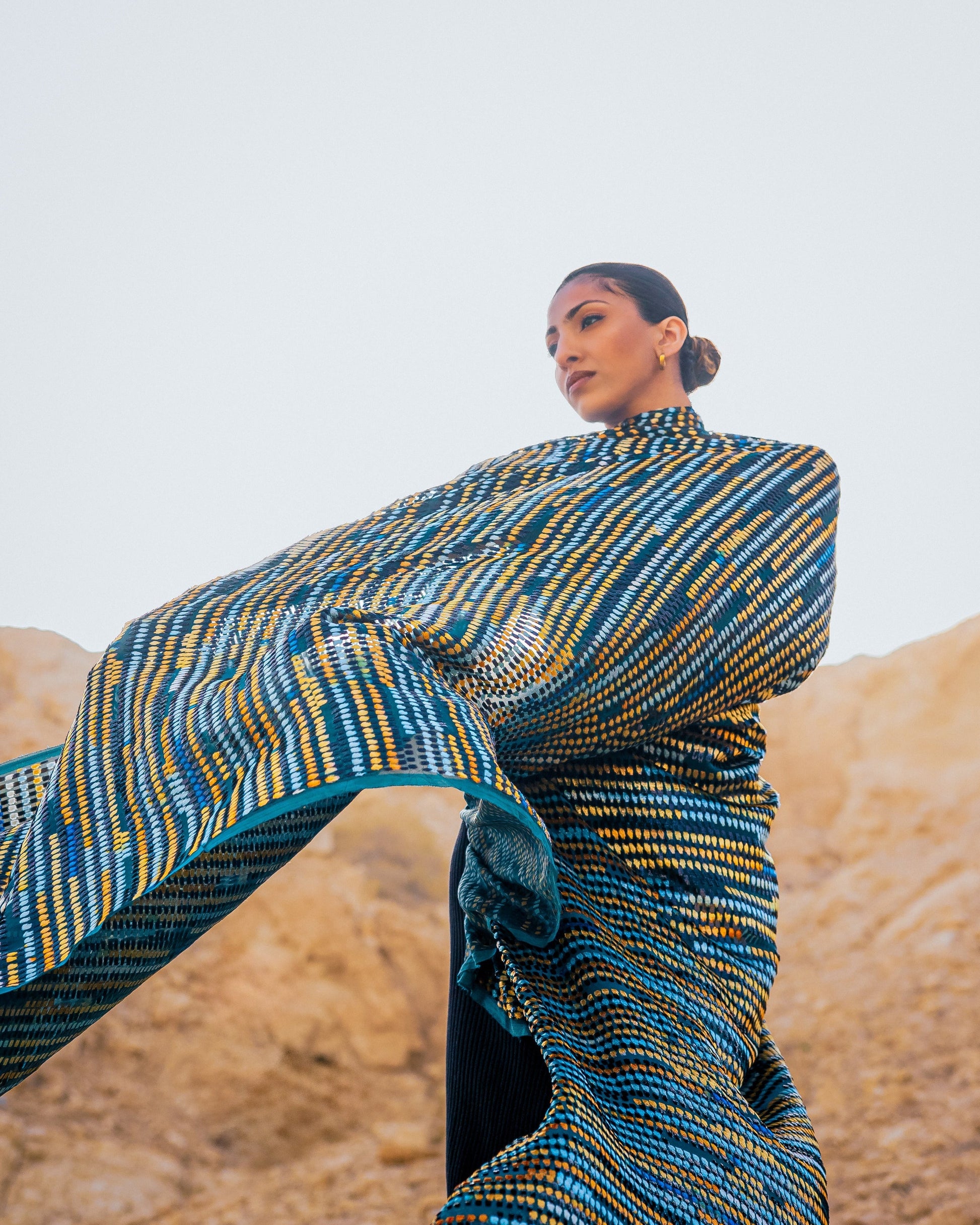 Silk Chiffon Floral Fabric