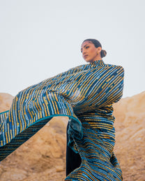 Silk Chiffon Floral Fabric