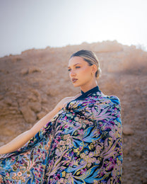 Silk Chiffon Floral Fabric