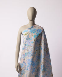 Silk Floral Fabric
