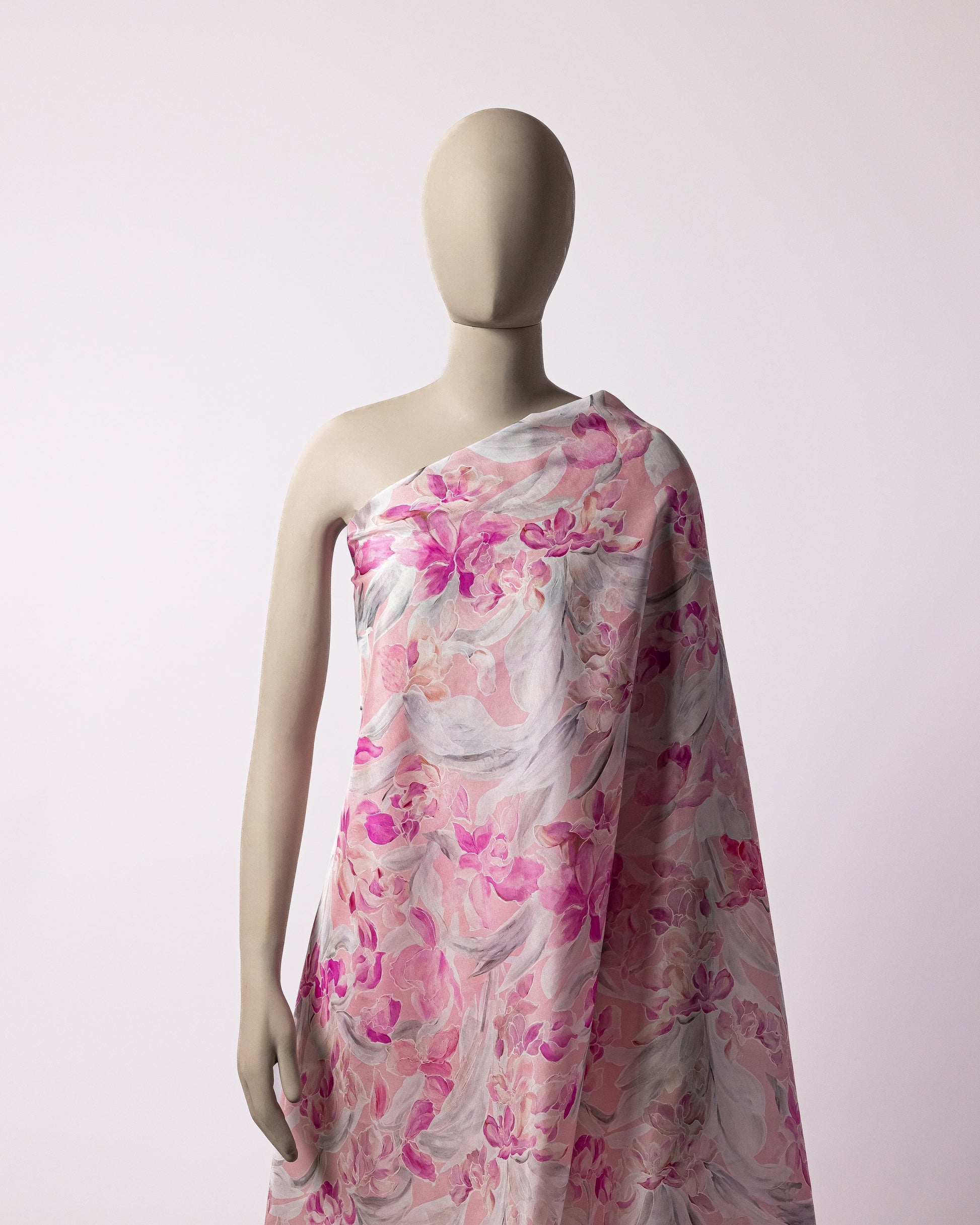 Silk Floral Fabric