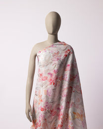 Silk Floral Fabric