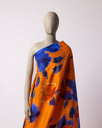 Silk Floral Fabric