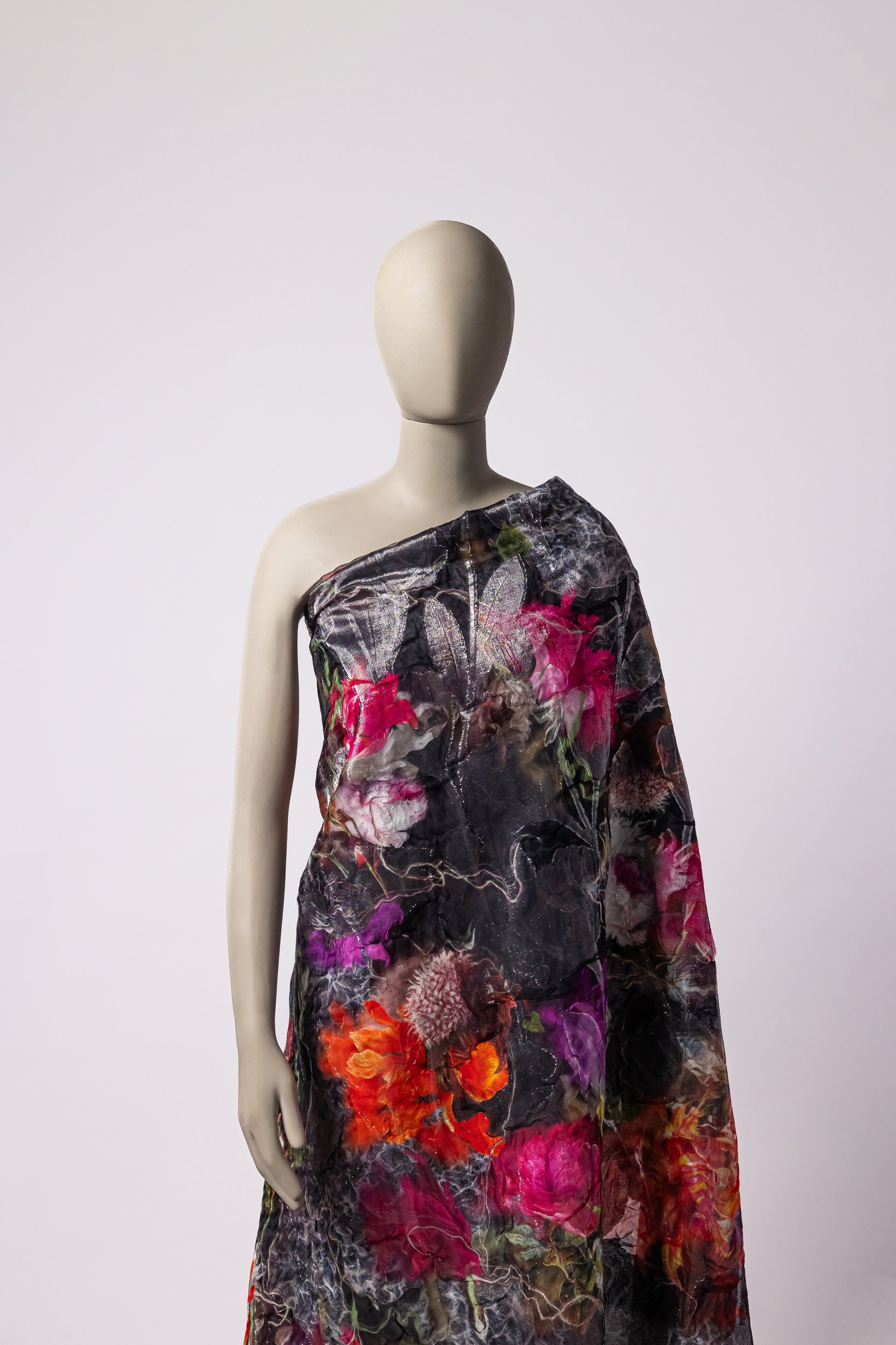 Chiffon Jacquard Pure Silk