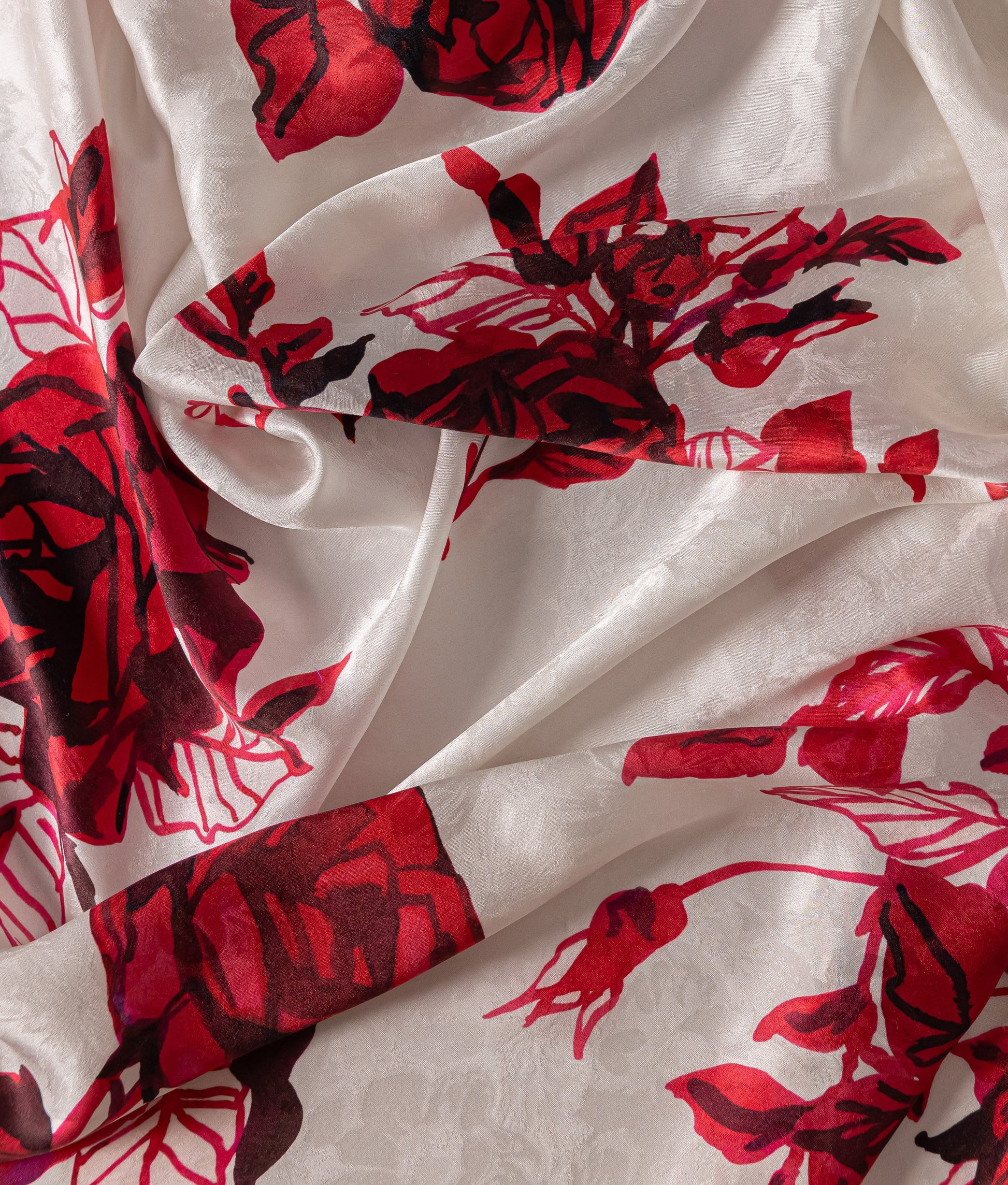 Satin Pure Silk Printed