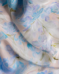 Silk Floral Fabric
