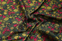 Silk Jacquard Printed Fabric