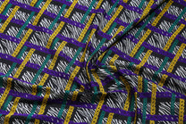 Silk Cotton Printed Fabric