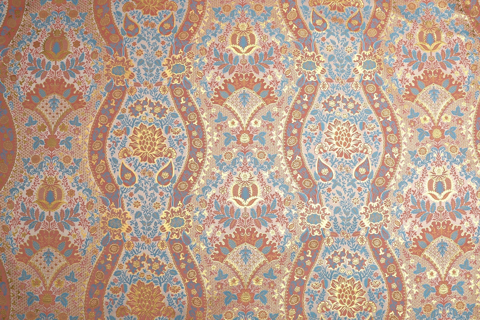 Poly Jacquard Lurex Metallic Fabric