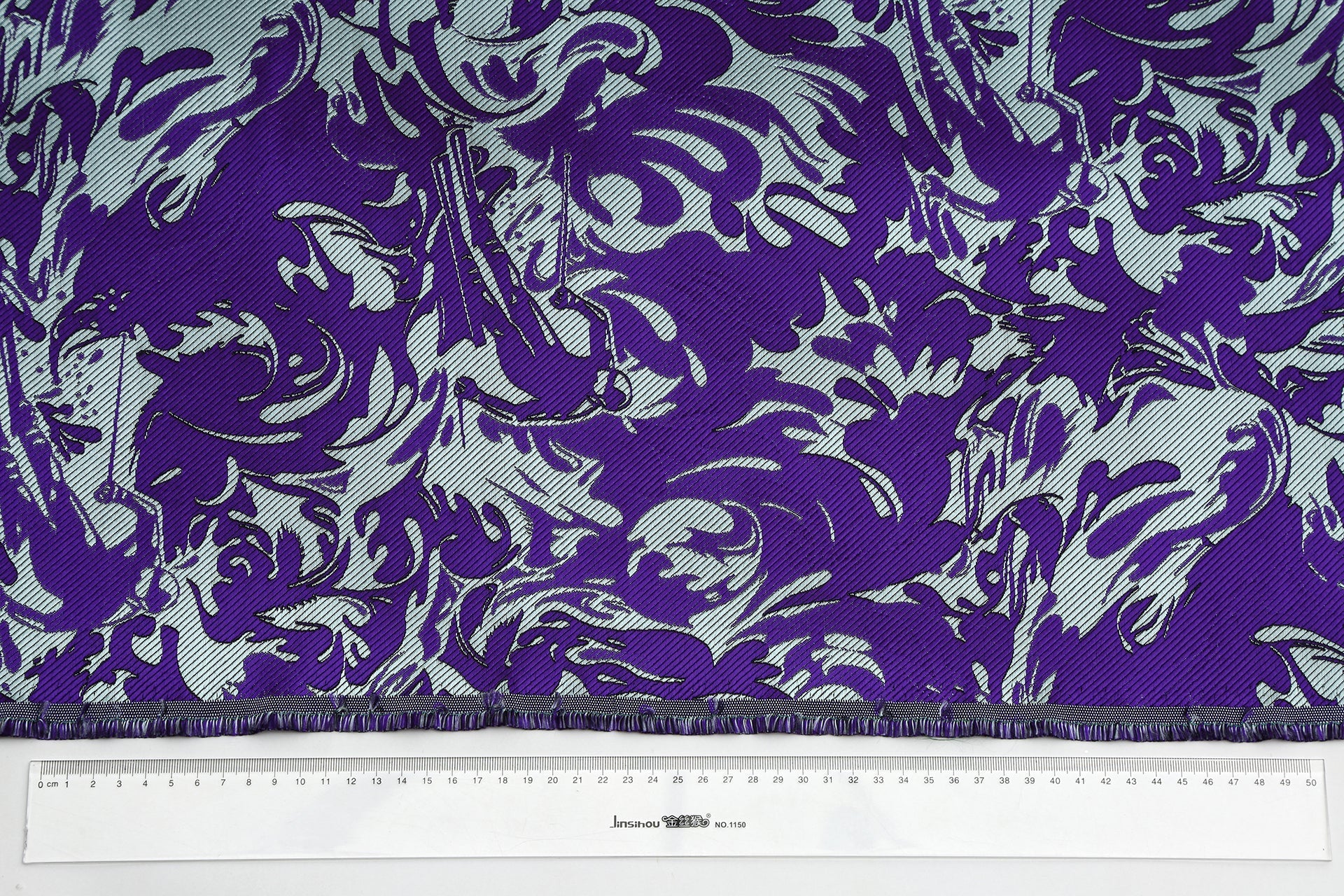 Valentino Silk Jacquard Floral Fabric