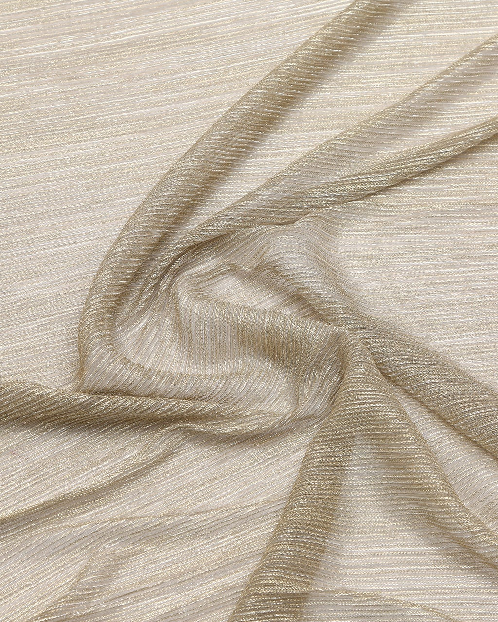 Taiwanese Lurex Polyester Striped Fabric