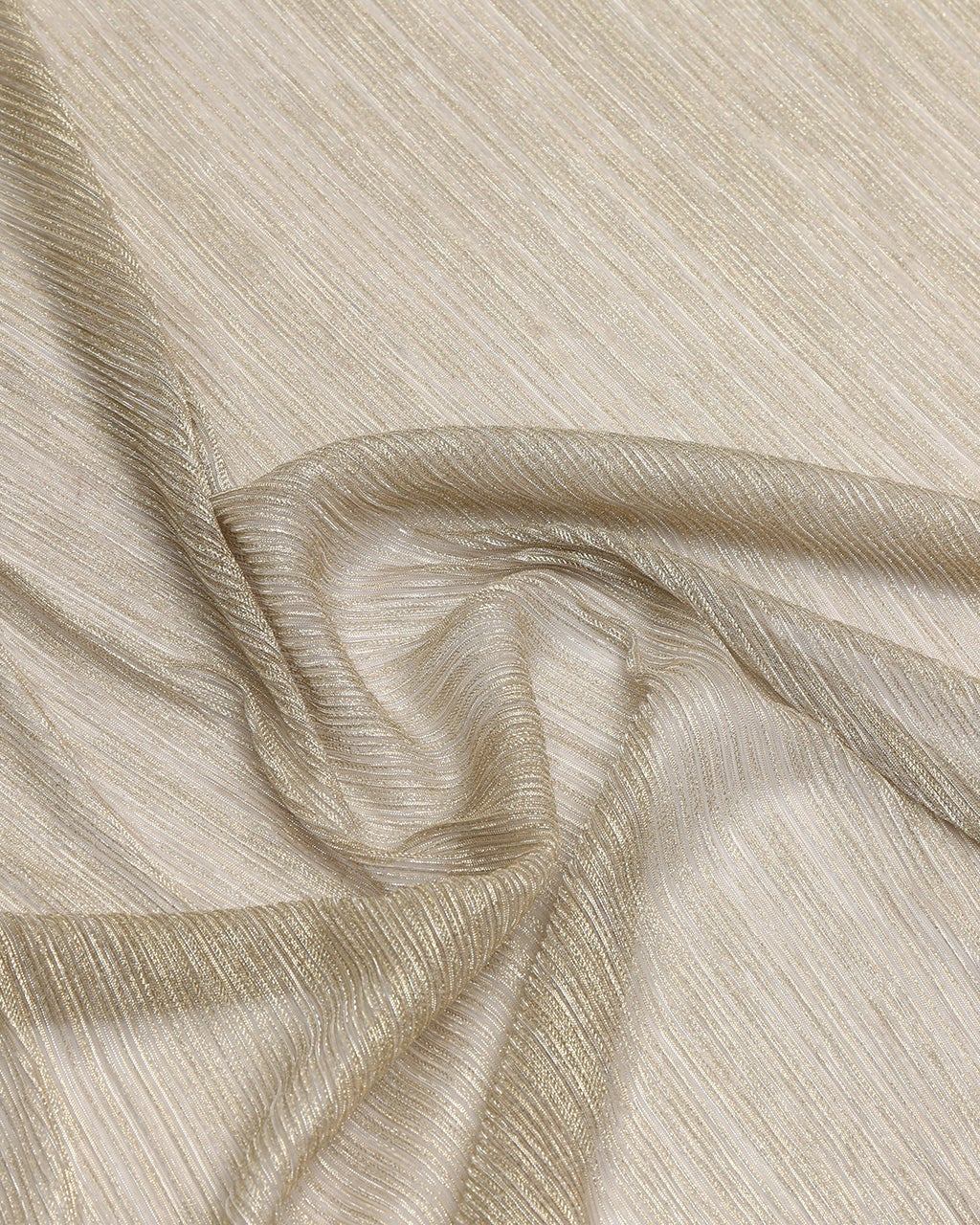 Taiwanese Lurex Polyester Striped Fabric