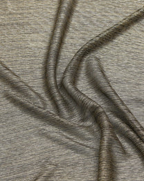 Lurex Polyester Striped Fabric
