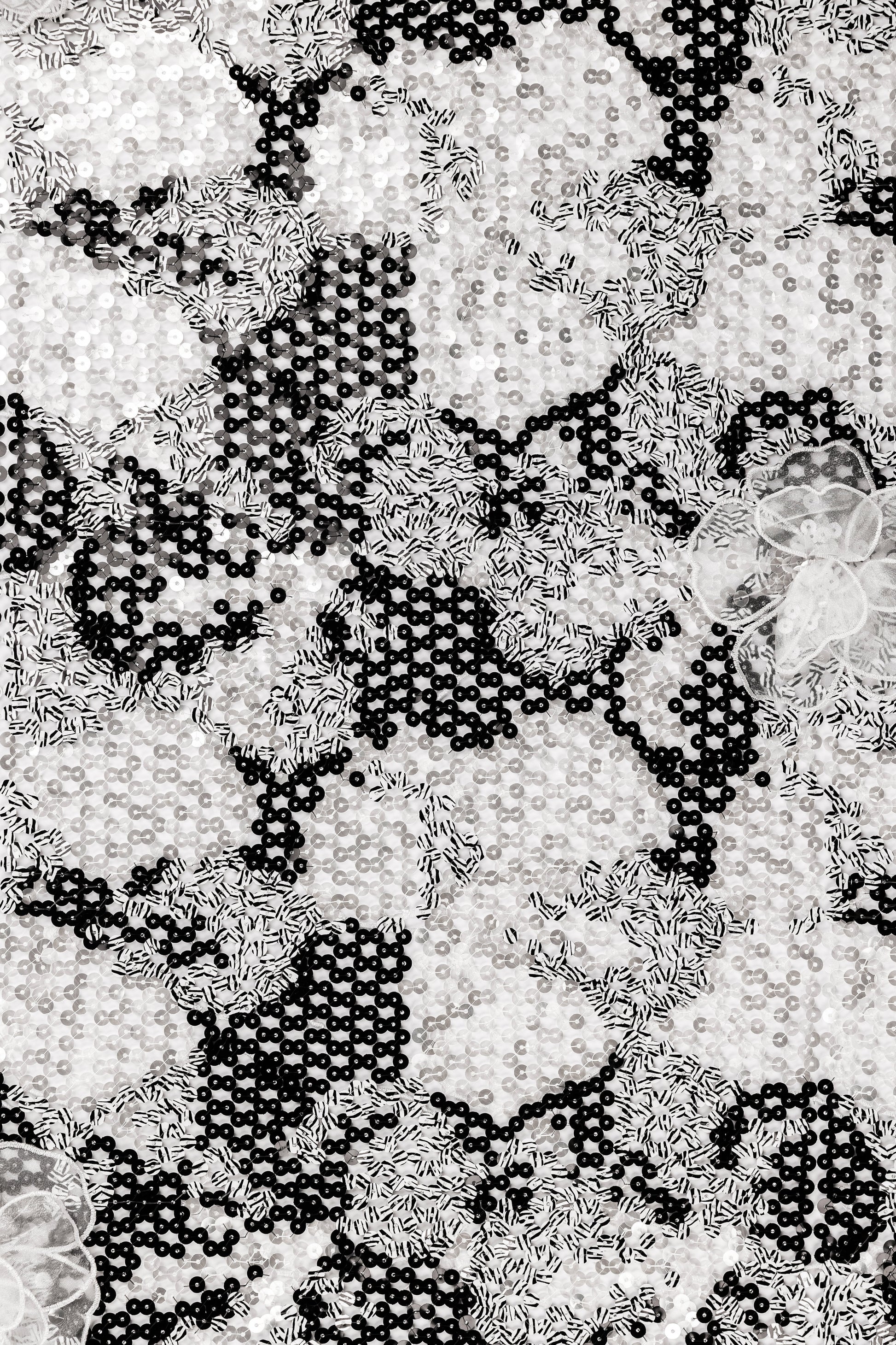 Organza Floral Fabric