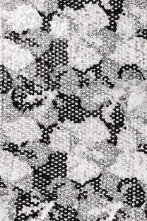 Organza Floral Fabric