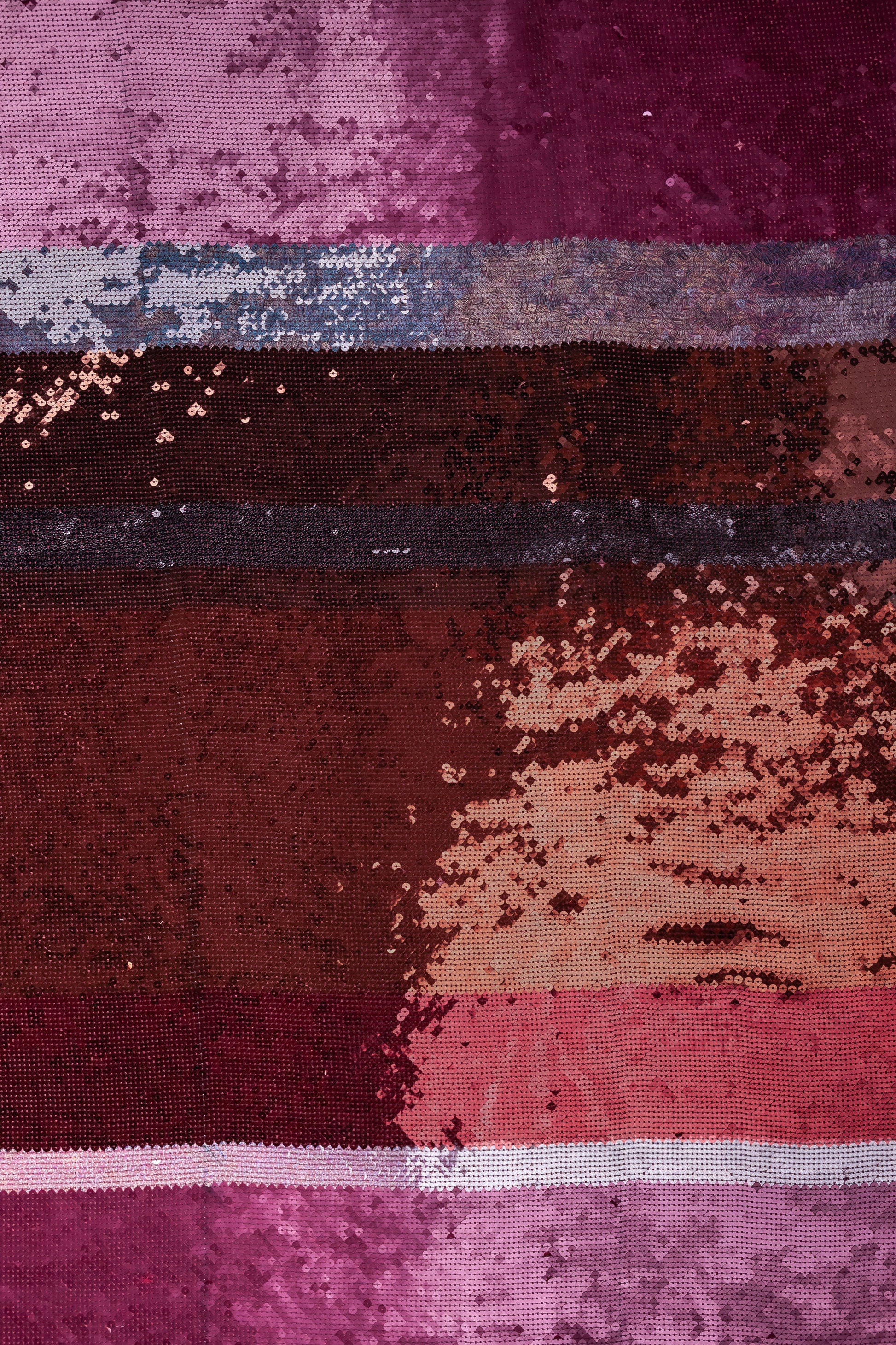 Chiffon Pure Silk With Sequins