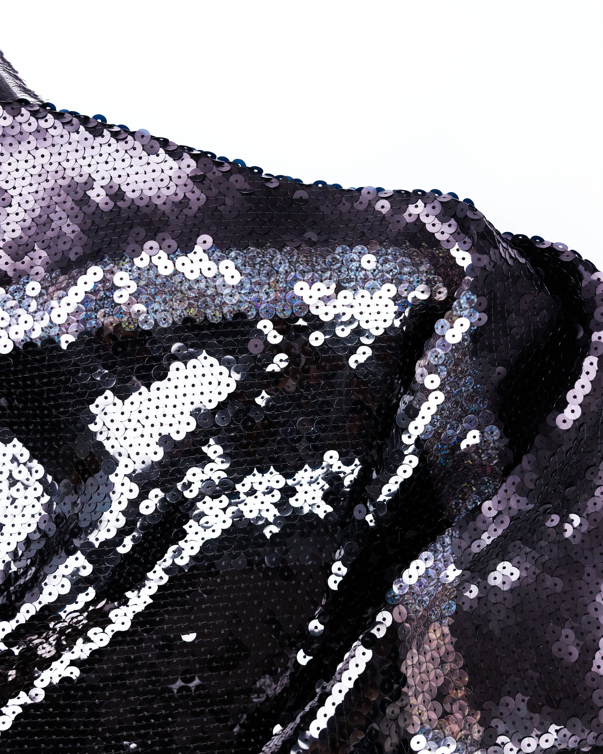 Silk Lurex Sequin Fabric