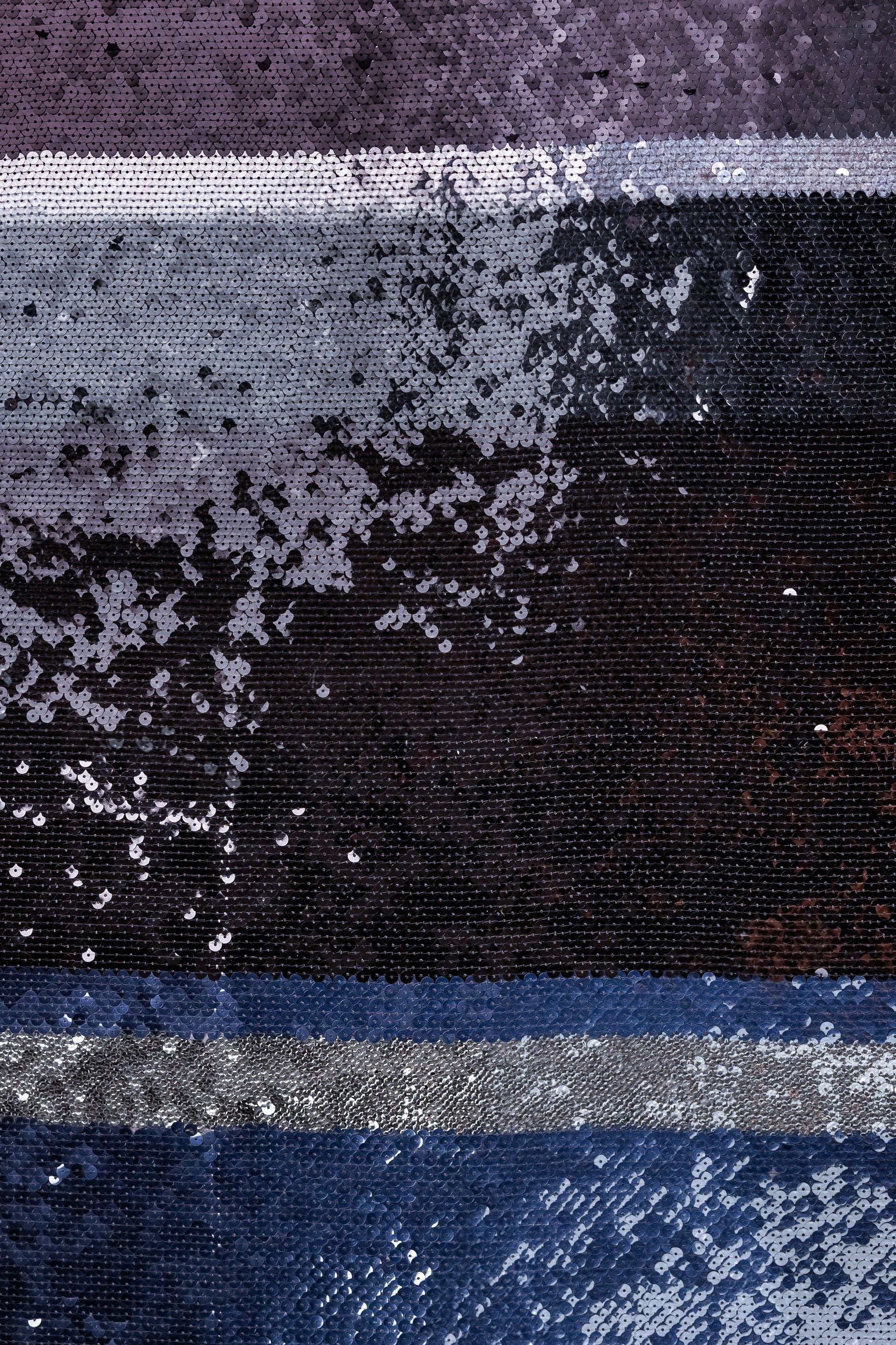 Chiffon Pure Silk With Sequins