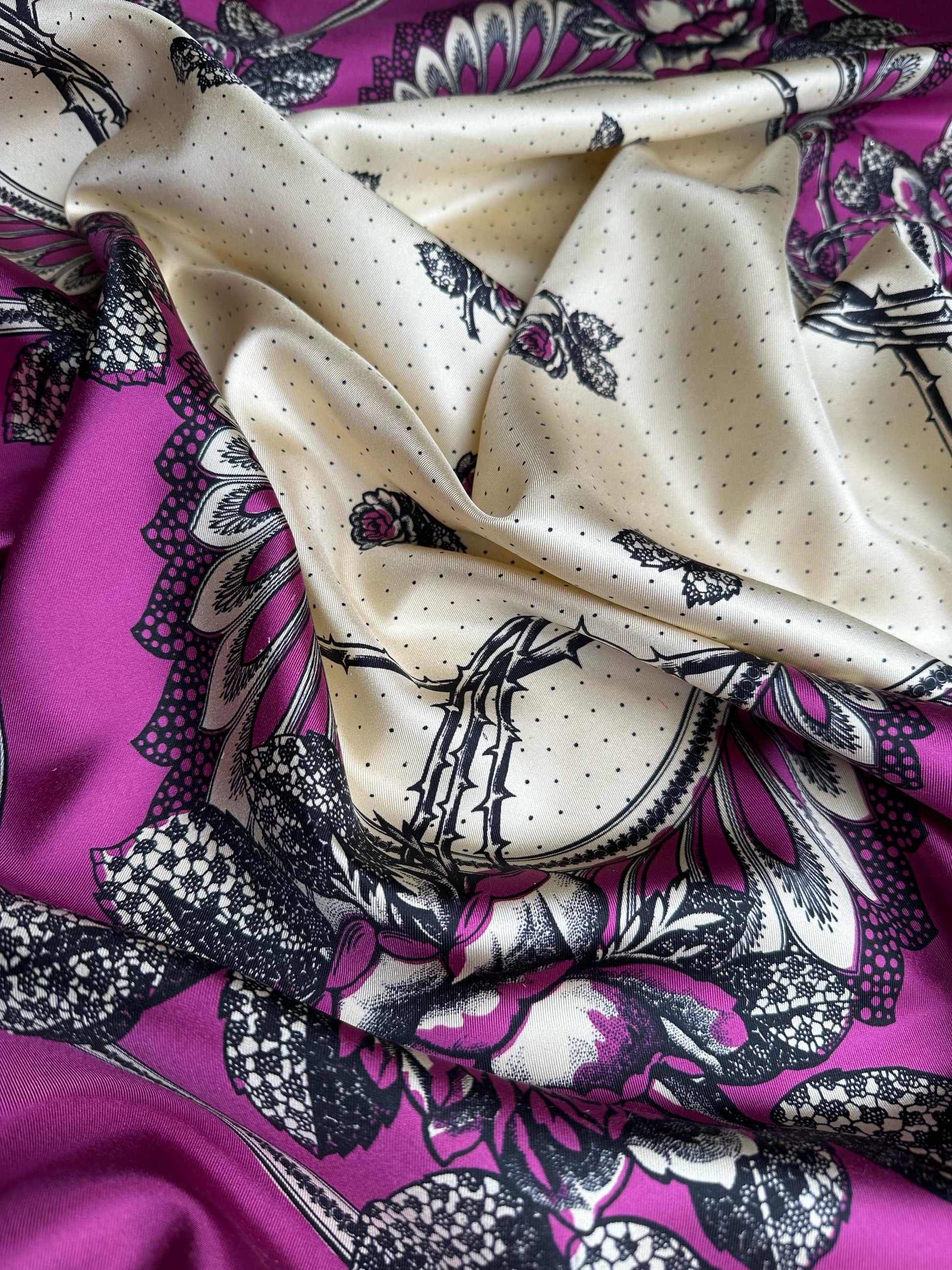 Pure Silk Twill Panel