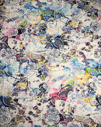 Jacquard Floral Fabric