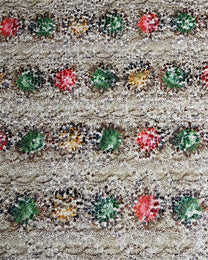 Poly Polyester Floral Fabric