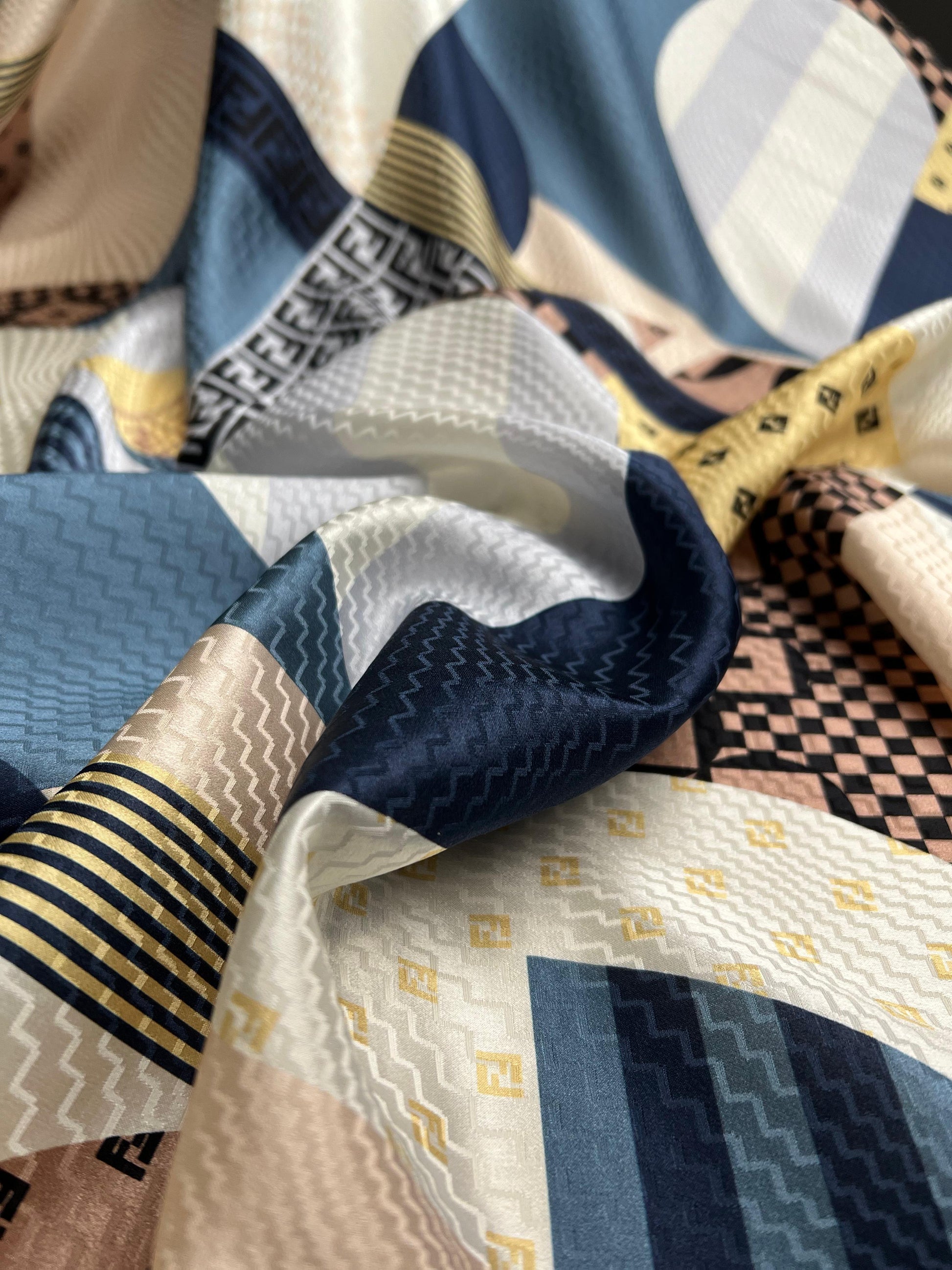Pure Silk Jacquard