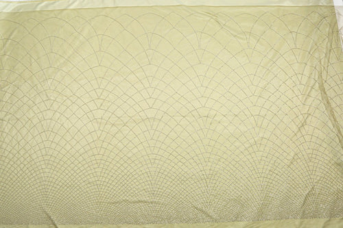 Beaded Silk Tulle Beaded Fabric - Polyester - Sharqiya - الشرقية