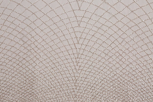 Beaded Silk Tulle Beaded Fabric - Polyester - Sharqiya - الشرقية