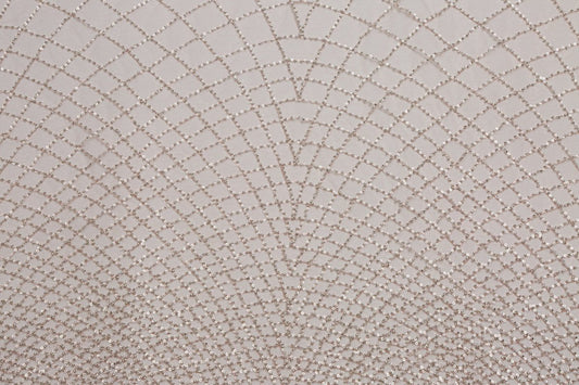 Beaded Silk Tulle Beaded Fabric - Polyester - Sharqiya - الشرقية