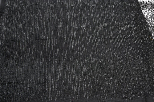 Beaded Silk Tulle Embroidered Fabric - Polyester - Sharqiya - الشرقية
