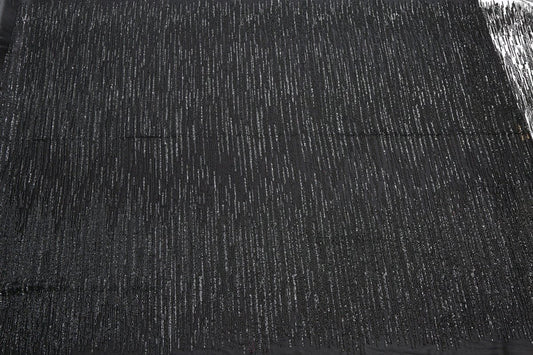 Beaded Silk Tulle Embroidered Fabric - Polyester - Sharqiya - الشرقية