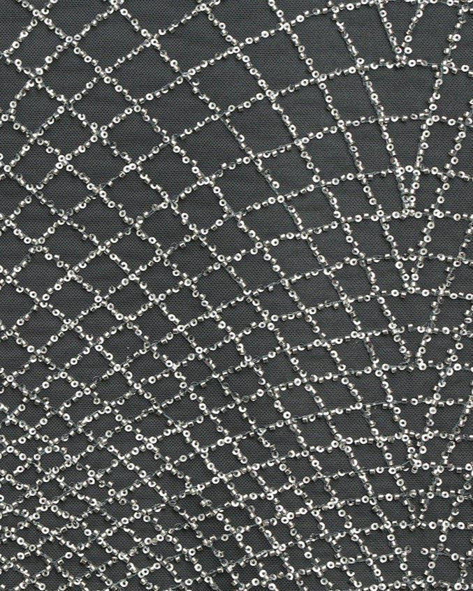Beaded Tulle Sequins Fabric - Sharqiya - الشرقية