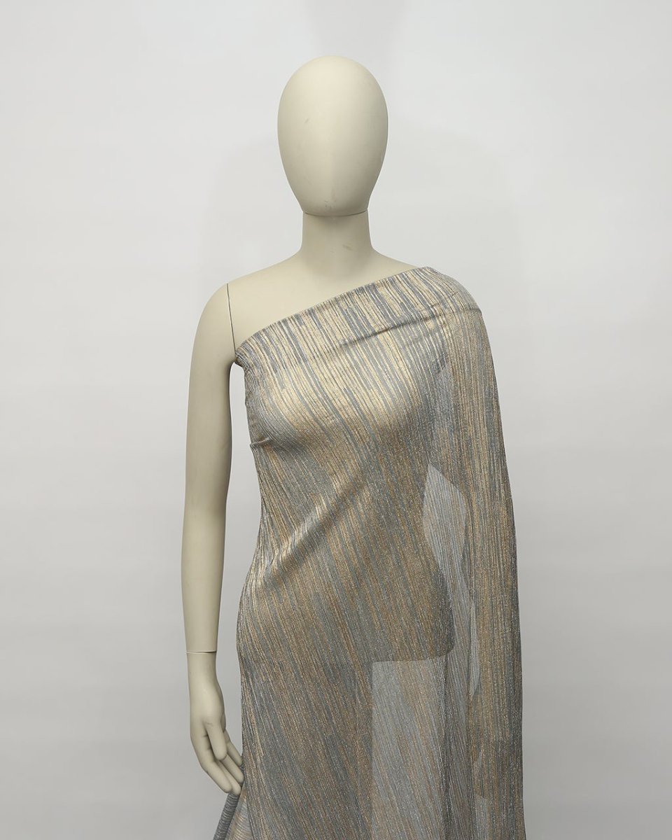 Chiffon Lurex Chiffon Metallic Fabric - Sharqiya - الشرقية