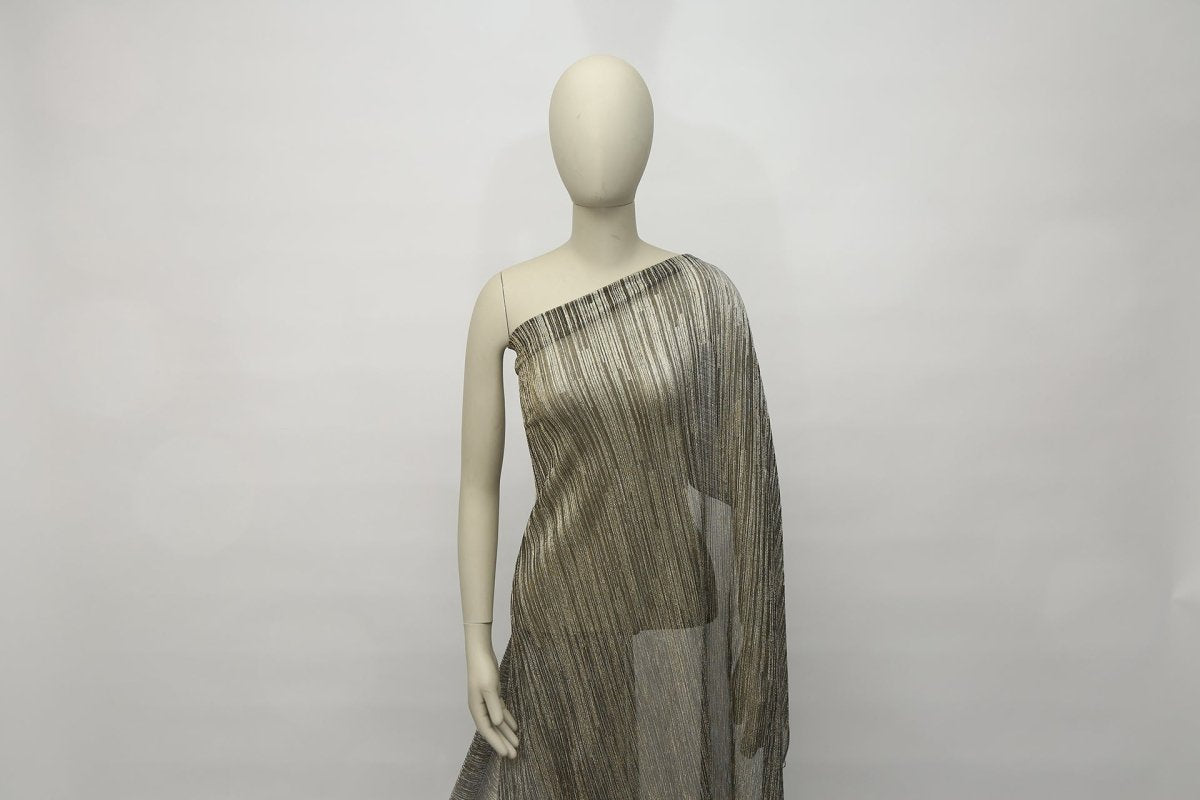 Chiffon Pleated Lurex - Sharqiya - الشرقية