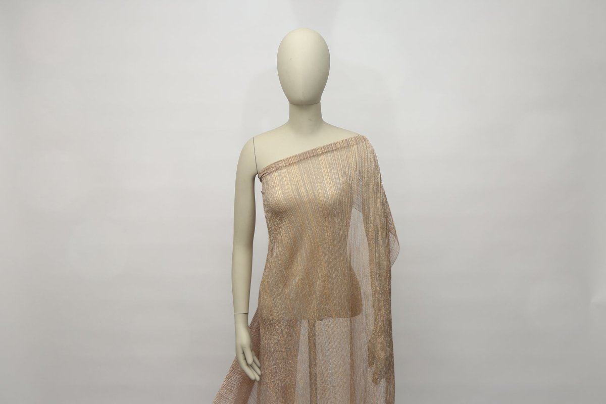 Chiffon Pleated Lurex - Sharqiya - الشرقية