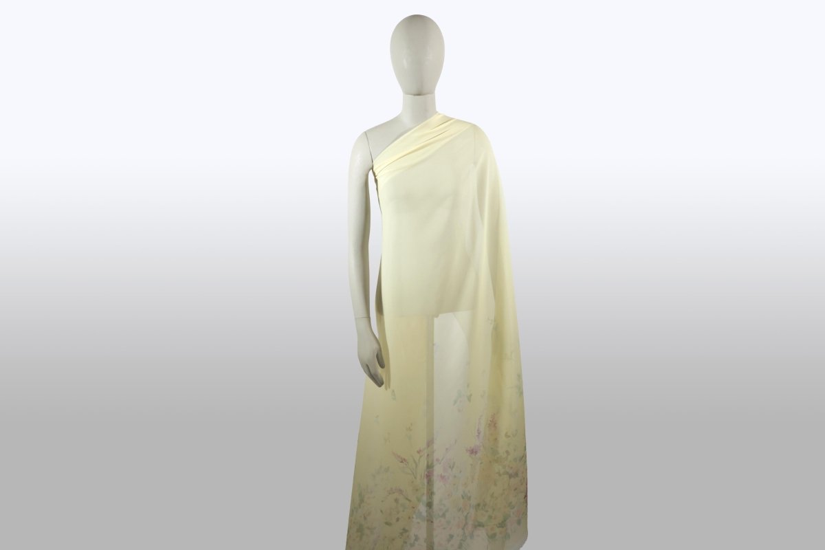 Chiffon Pure Silk - Sharqiya - الشرقية