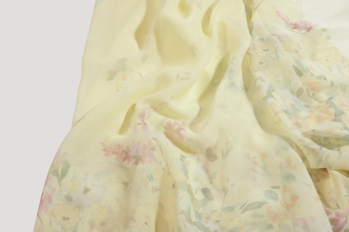 Chiffon Pure Silk - Sharqiya - الشرقية