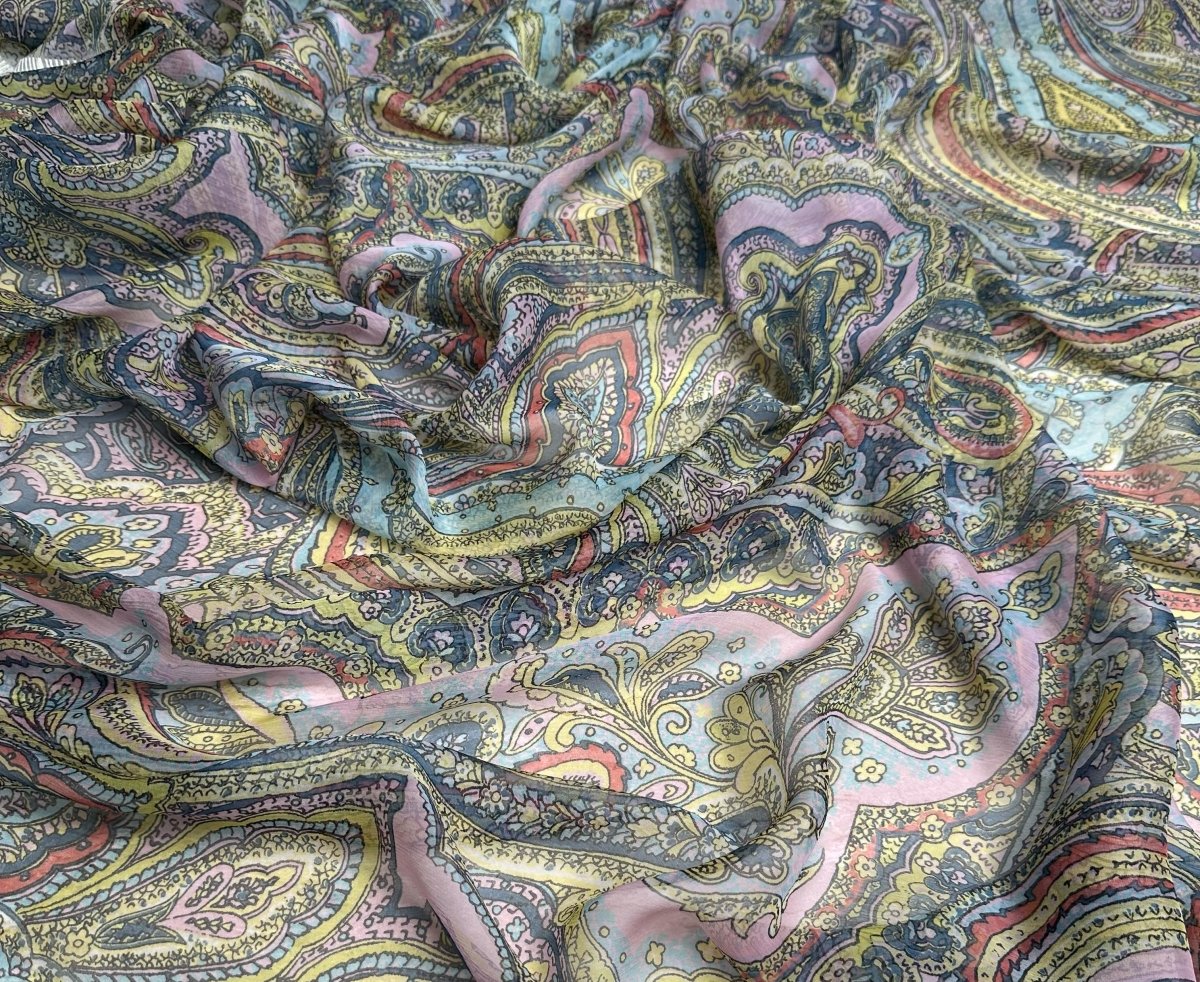 Chiffon Pure Silk - Sharqiya - الشرقية