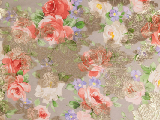 Chiffon Pure Silk Lurex - Sharqiya - الشرقية