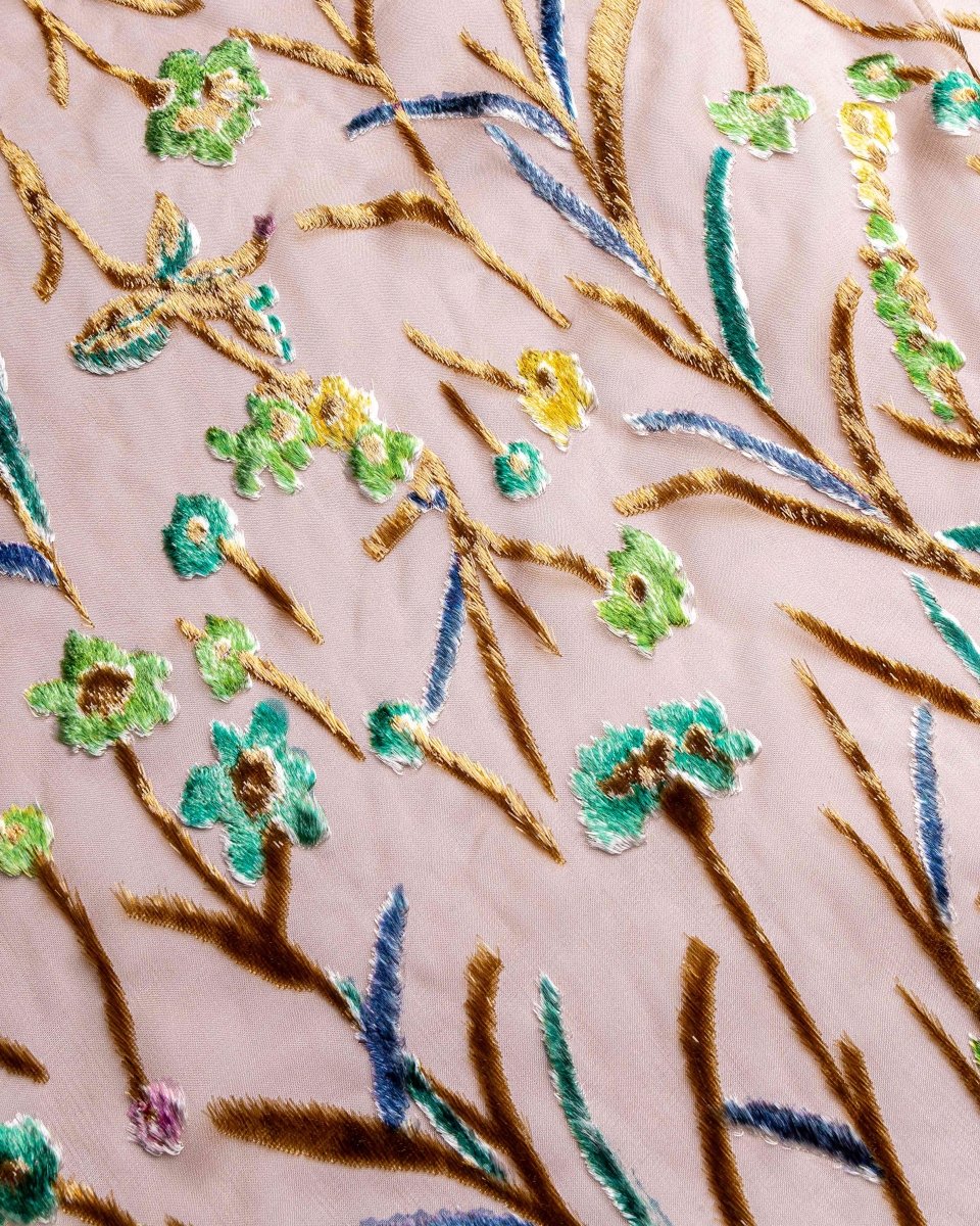 Chiffon Velvet Lurex - Sharqiya - الشرقية