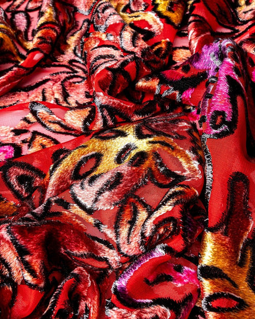 Chiffon Velvet Lurex - Sharqiya - الشرقية