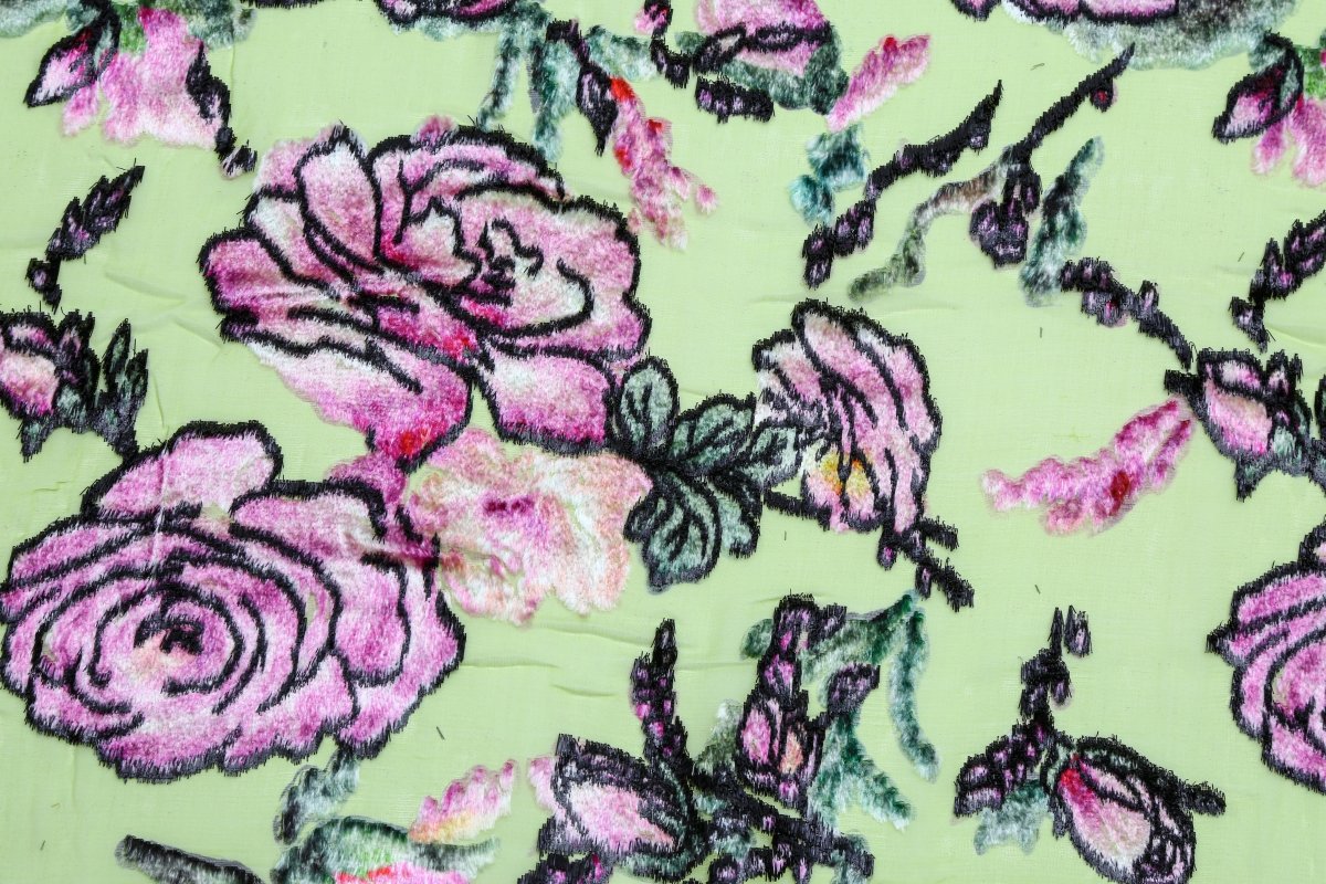 Chiffon Velvet Pure Silk - Sharqiya - الشرقية