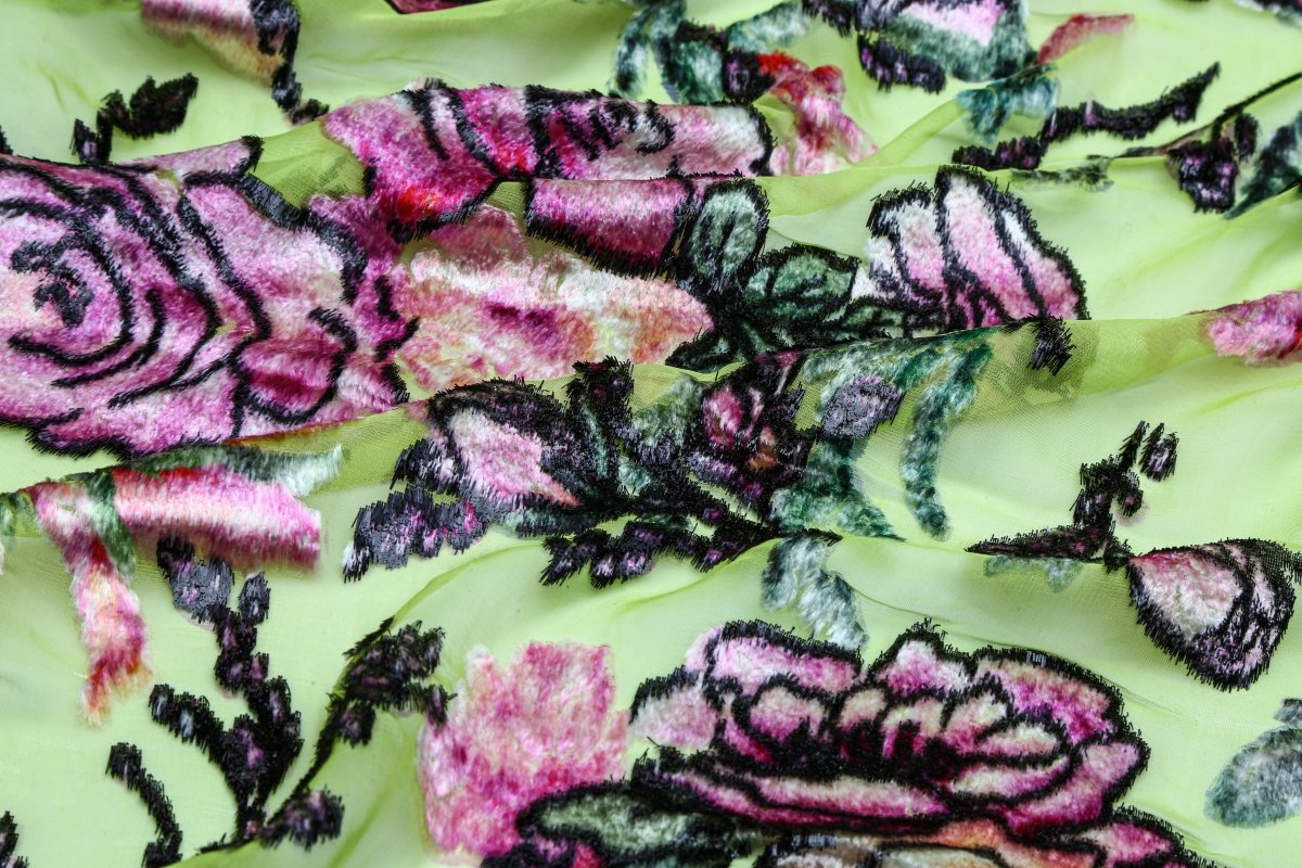 Chiffon Velvet Pure Silk - Sharqiya - الشرقية