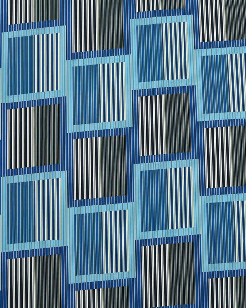 Cotton Geometric Fabric - Sharqiya - الشرقية